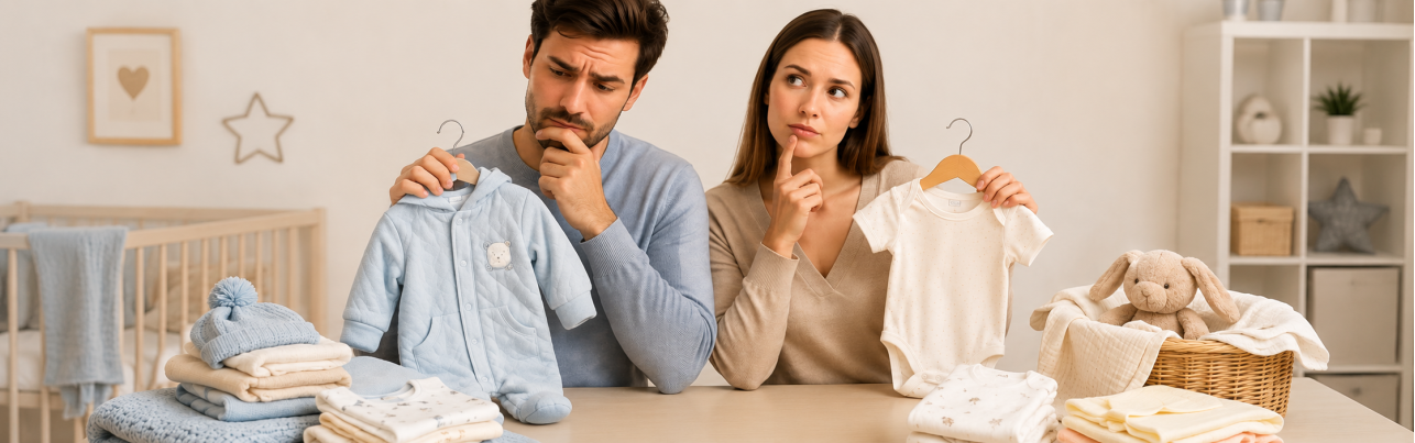 Neonato in inverno e in estate: come cambia il corredino?